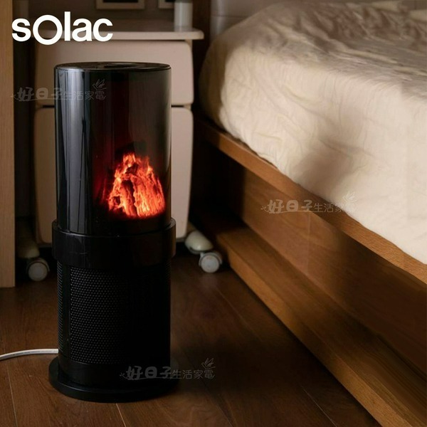 Solac 3D復古壁爐陶瓷電暖器 SNP-A05B-細節圖2