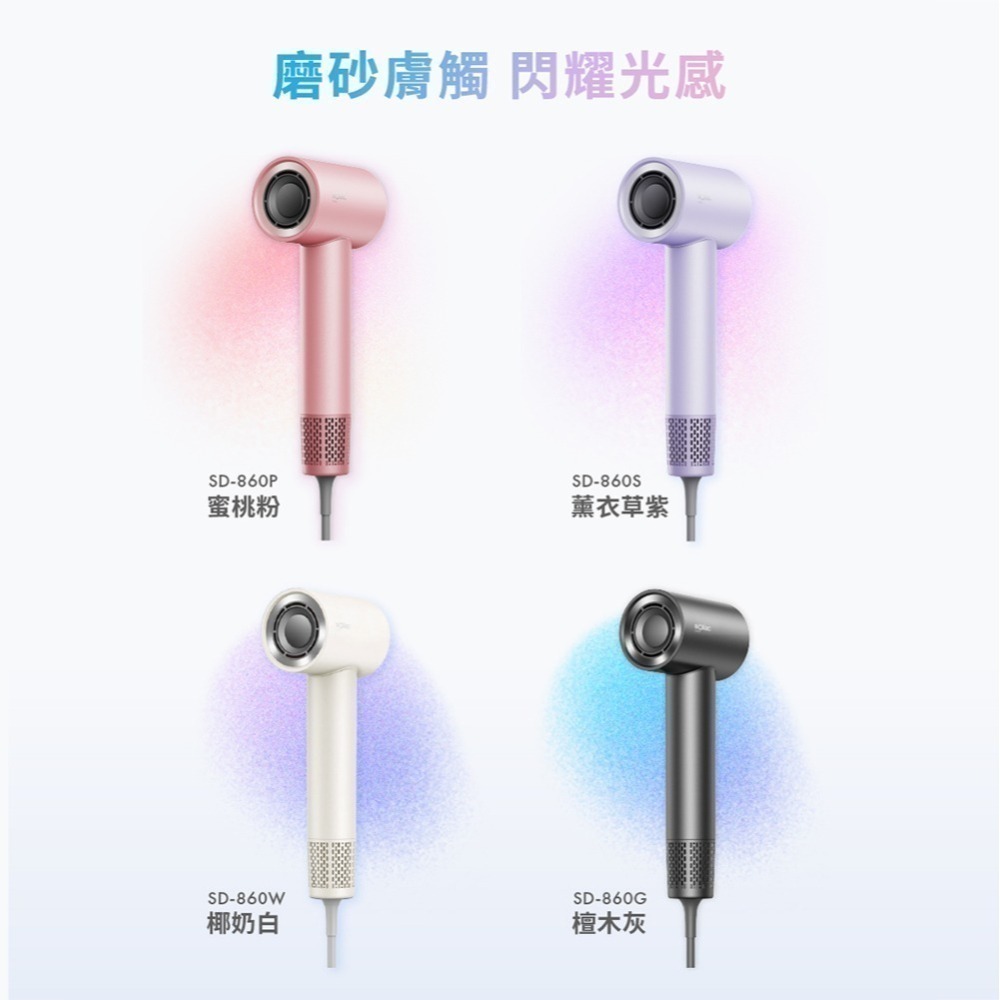 sOlac 高速智能溫控專業吹風機 SD-860-細節圖8
