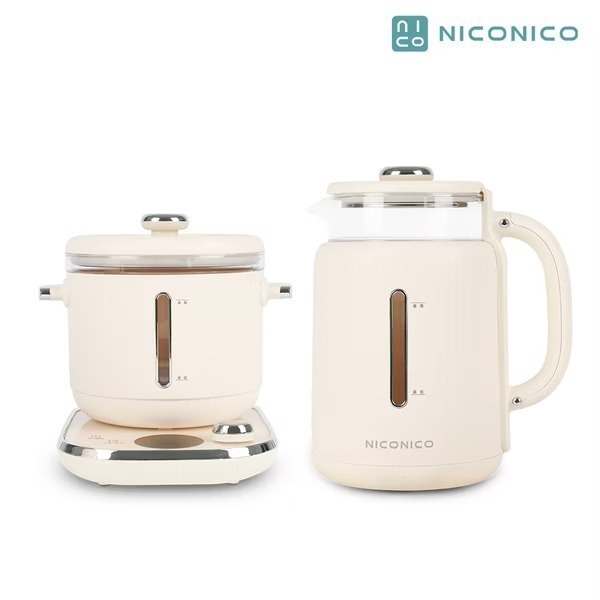 NICONICO NI-SET2313,電火鍋 NI-SET2313,NICONICO 樂活玻璃料理鍋組/電火鍋/美食鍋-細節圖2