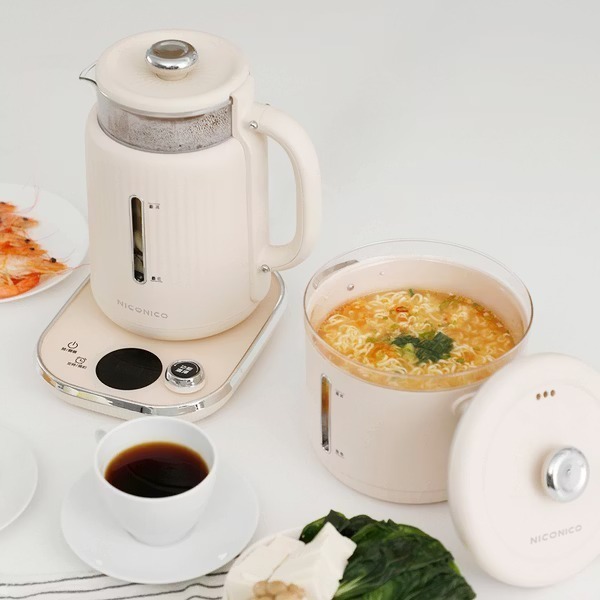 NICONICO NI-SET2313,電火鍋 NI-SET2313,NICONICO 樂活玻璃料理鍋組/電火鍋/美食鍋-細節圖3