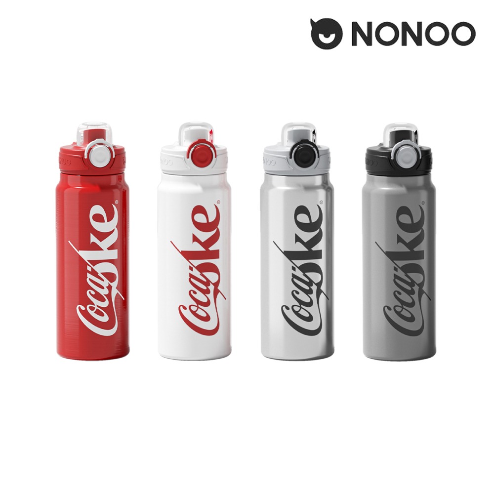 NONOO 可口可樂 雙飲運動壺 760ml NS760M1-細節圖2