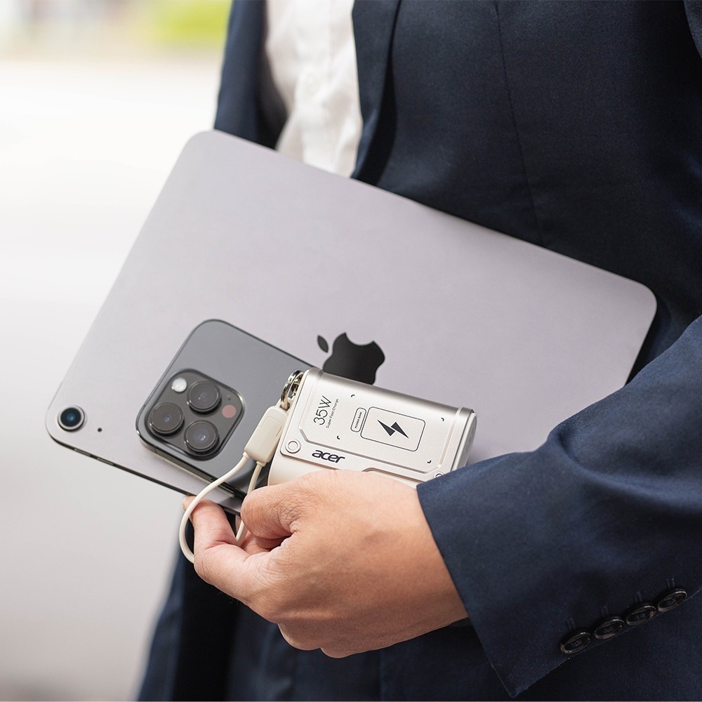 ACER 宏碁 10000mAh 35W 裝甲行動電源 POT-503-細節圖2