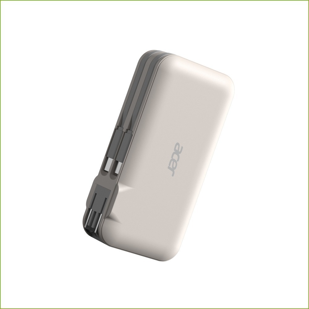 ACER 宏碁 10000mAh 20W 自帶雙線AC行動電源 POT-465-規格圖6