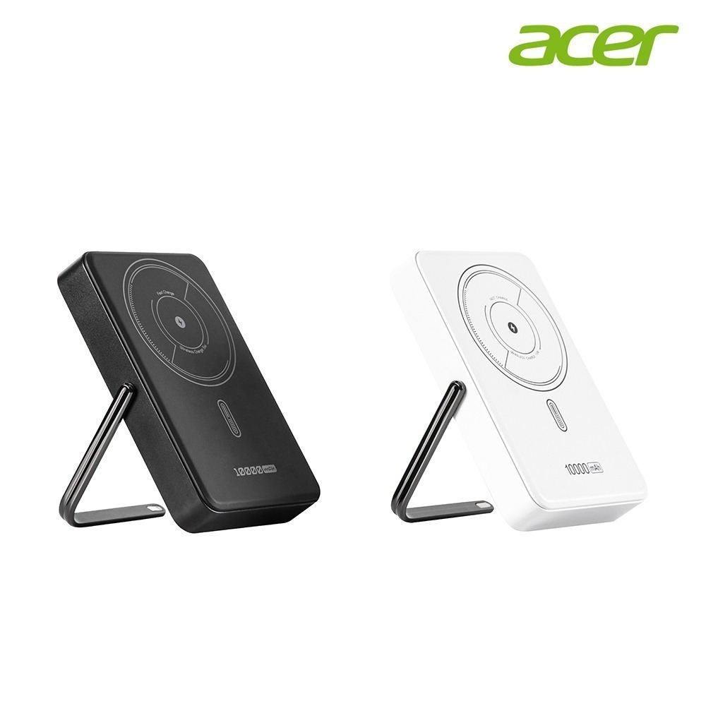 ACER 宏碁 10000mAh 20W 無線充側架行動電源 POT-545-細節圖6