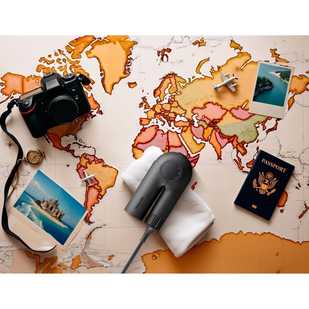 TESCOM 自動變壓摺疊修護離子吹風機 TD860TW-細節圖4