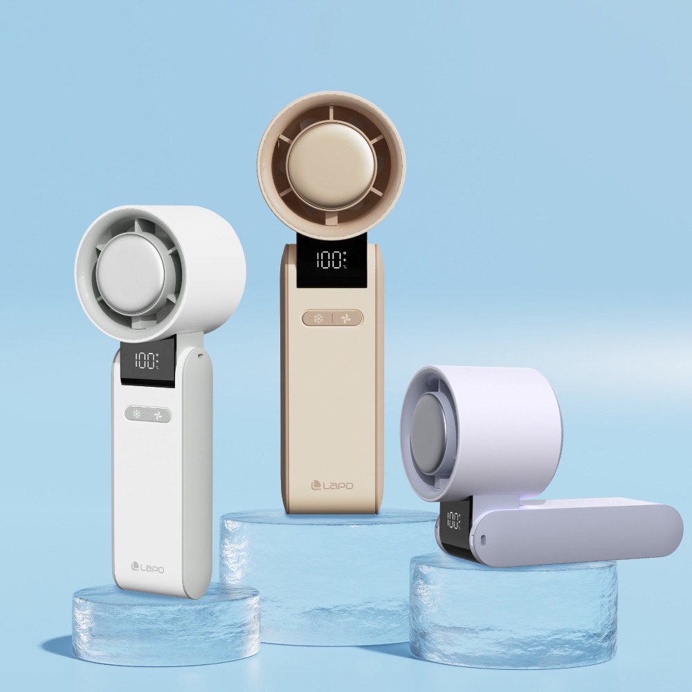 LaPO 製冷高速可折疊隨身風扇 LF-C01-細節圖2