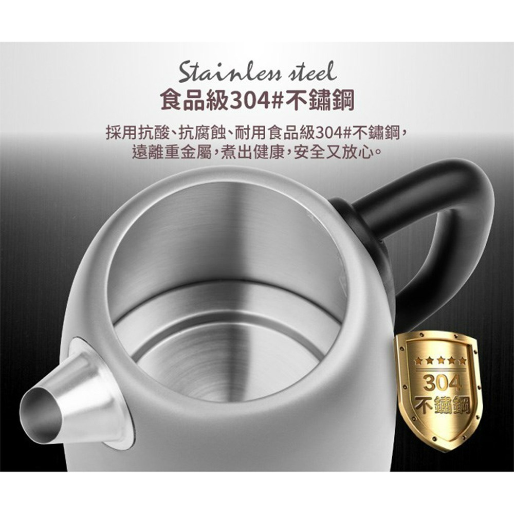 TECO 東元 英國otter 溫控復古水溫表電熱快煮壺/電水壺 XYFYK1703-細節圖3