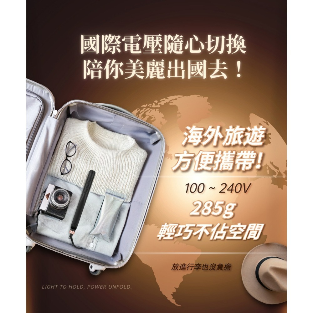 【618好禮限時購】WHALL 3D氣流循環直髮夾 WS-101-細節圖8