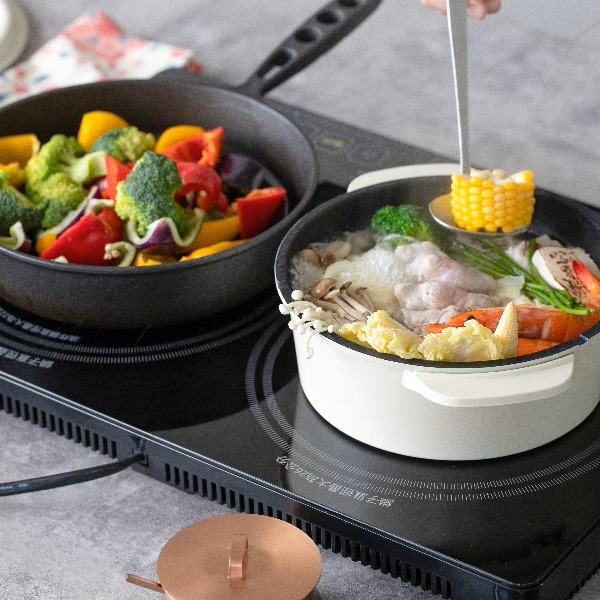 YAMAZEN IH雙口電磁爐 YES-WL1456TW-細節圖2