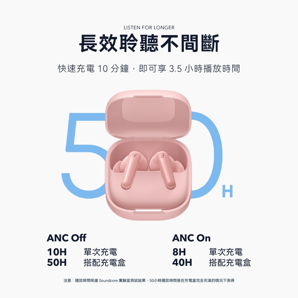 soundcore R60i NC 主動降噪真無線藍牙耳機 D1202-細節圖5