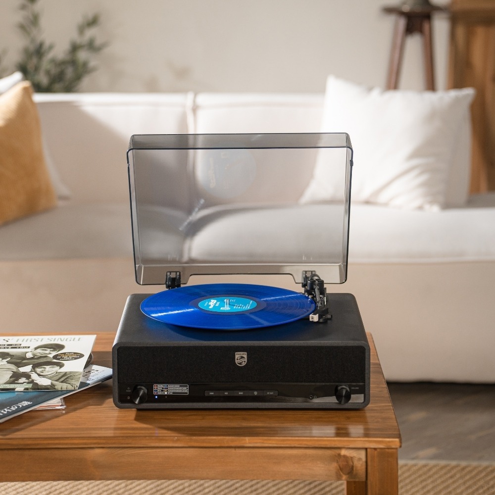 PHILIPS 飛利浦 THE STEVIE 藍牙黑膠唱片機 ALL IN ONE TAV3000-細節圖3