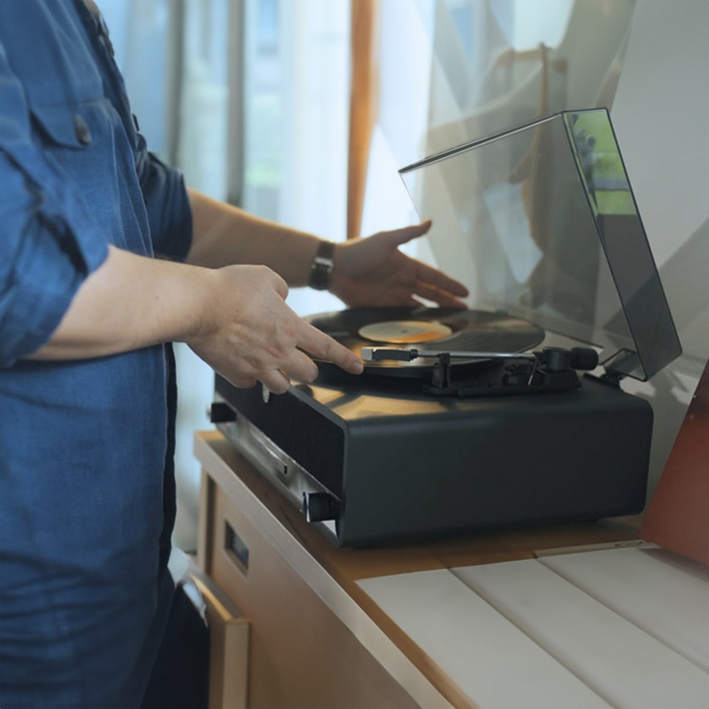 PHILIPS 飛利浦 THE STEVIE 藍牙黑膠唱片機 ALL IN ONE TAV3000-細節圖4
