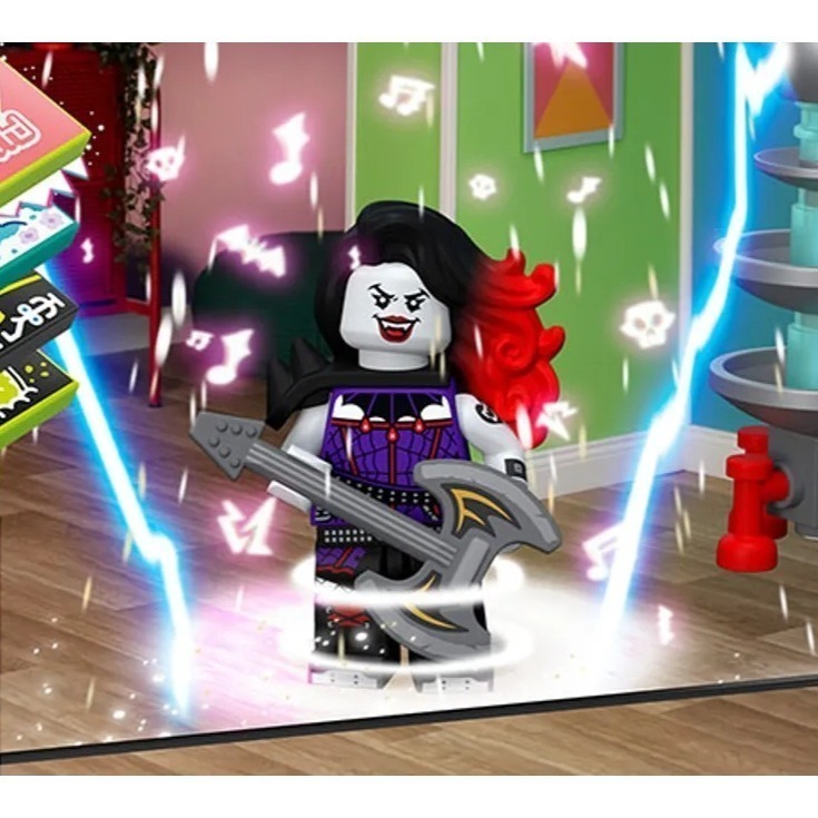 LEGO 全新未拆 女吸血鬼貝斯手 抽抽樂 71039 71047-細節圖2