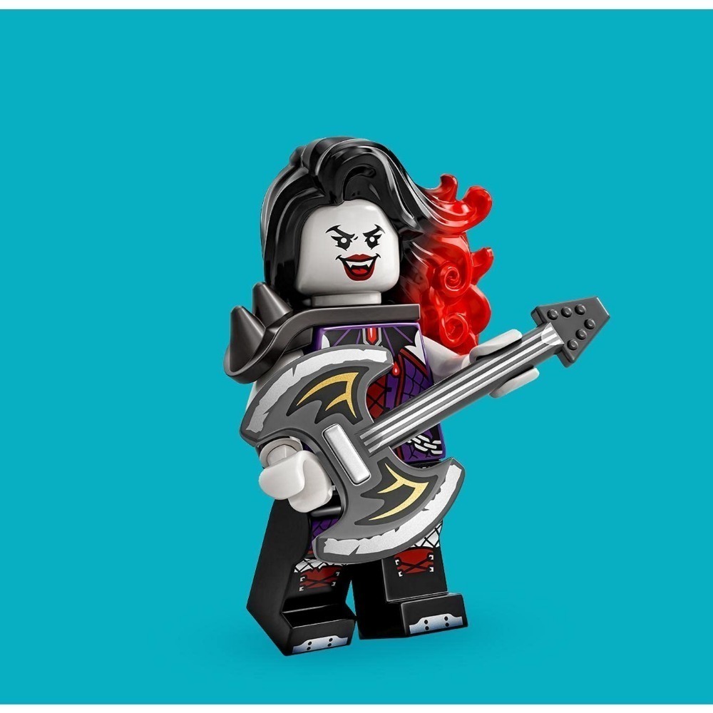 LEGO 全新未拆 女吸血鬼貝斯手 抽抽樂 71039 71047-細節圖3