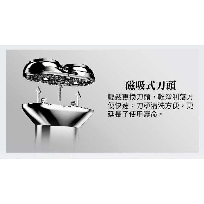 ［G-PLUS］USB電動刮鬍刀 刀頭 (2入)-細節圖3