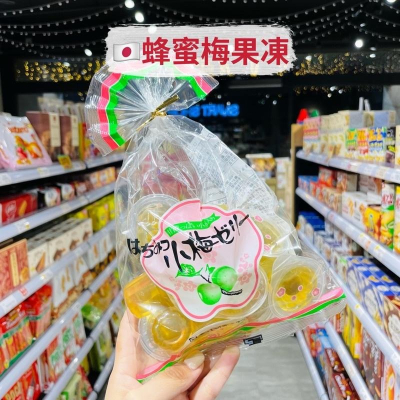 🦁獅賣特實體店面 日本 蜂蜜梅果凍 果凍 梅子果凍 蜂蜜味 代購 零食 甜點 250g