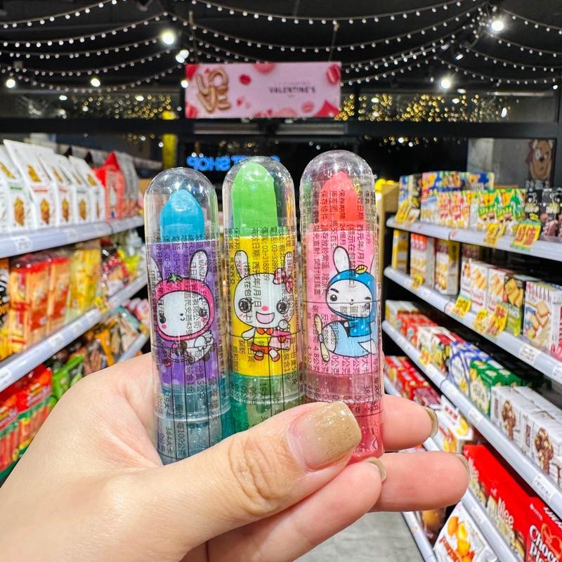 🦁獅賣特實體店面 口紅糖 草莓口紅糖 古早味糖果 糖果 草莓口味 蘋果口味 葡萄口味 單支5g-細節圖2