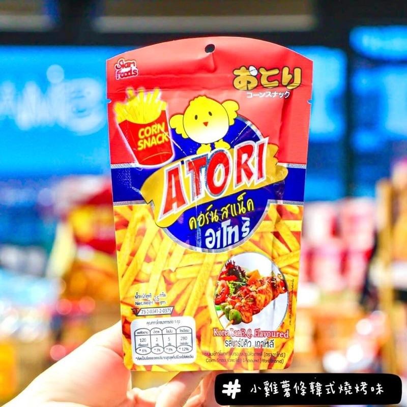 🦁獅賣特實體店面 ATORI 小雞薯條 薯條 薯條餅乾 海苔 韓式燒烤 原味 零食-細節圖2