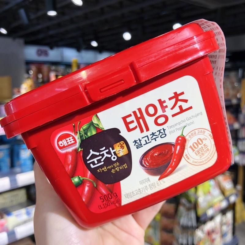 🦁獅賣特實體店面 韓國 韓式辣椒醬 清淨園 辣椒醬 韓式辣醬 拌醬 500g 盒裝-細節圖2