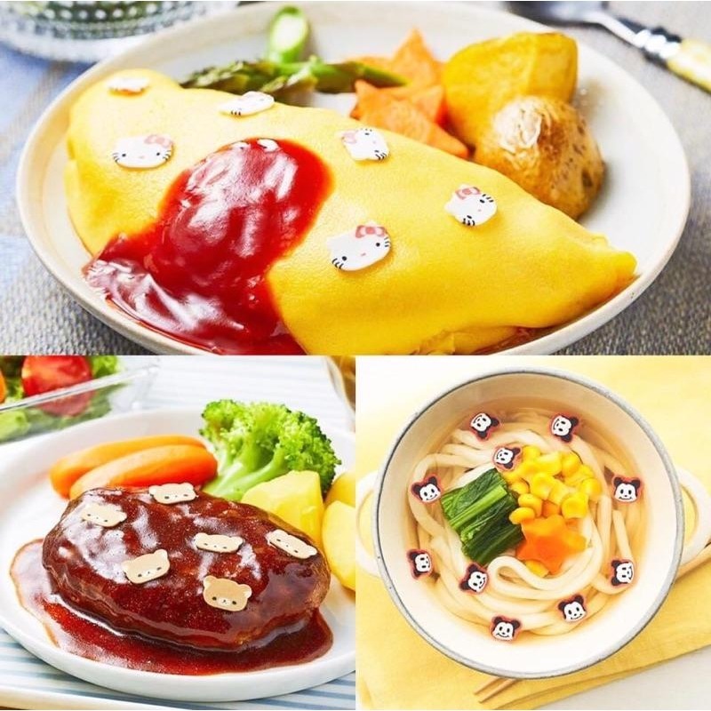 🦁獅賣特實體店面 卡通造型魚板 哆啦A夢 貓咪 HelloKitty 米奇 米老鼠 飯友 拌飯料 調味料-細節圖3