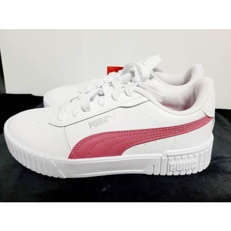 日本購買正版 PUMA CARINA 2.0 女款 運動 鞋 24cm 復古 385849-06 白色x粉色-細節圖5