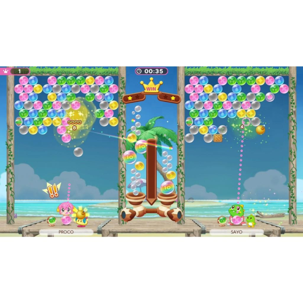 任天堂 Switch 《益智泡泡龍 一起泡泡戰》 中文版【波波電玩】-細節圖4