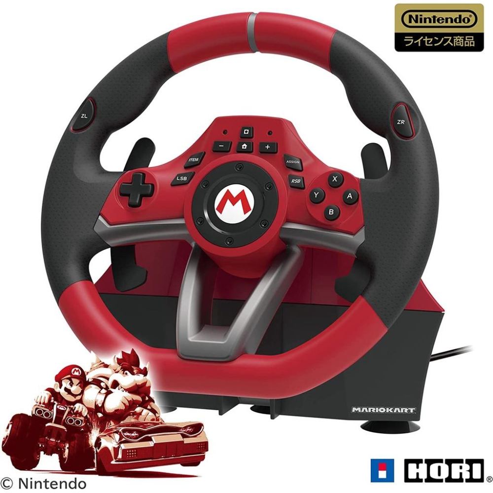 任天堂 Switch 《HORI 瑪利歐特仕方向盤DX》 NSW-228 【波波電玩】-細節圖4