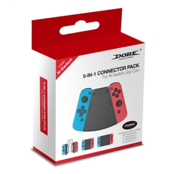 任天堂 Switch DOBE TNS-19021 5IN1 Joy-Con 手柄套組 手把 握把【波波電玩】-細節圖2