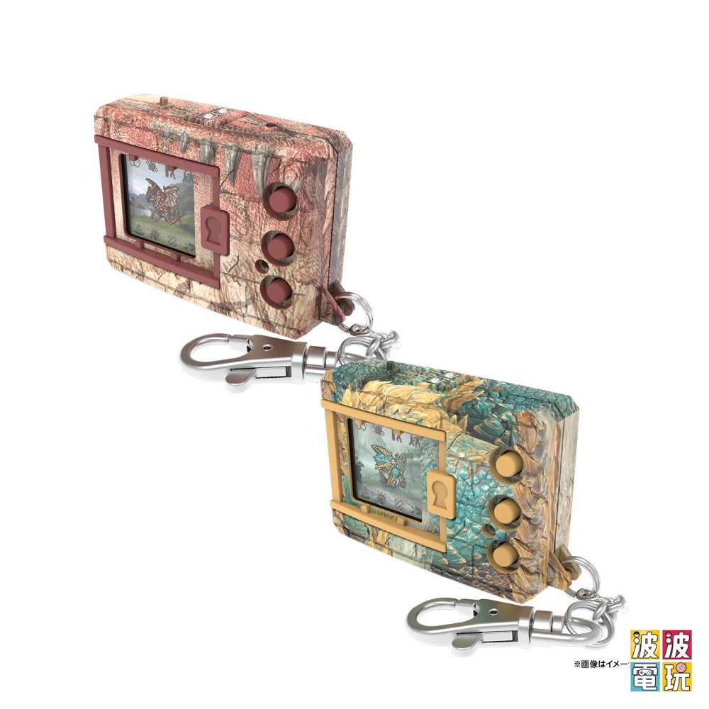 ★現貨★《數碼寶貝 彩色對戰機 怪獸對打機 魔物獵人20週年 火龍色/雷狼龍色》【波波電玩】-細節圖2