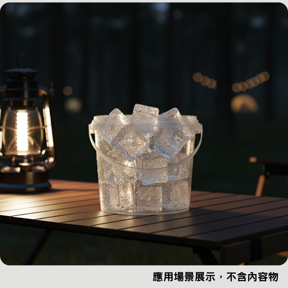 N瘋包裝 | 10入 泡芙桶 手提桶 塑膠罐 餅乾盒 收納罐 塑膠桶 奶茶桶 罐子 塑膠瓶 分裝罐 保鮮罐 塑料杯-細節圖2