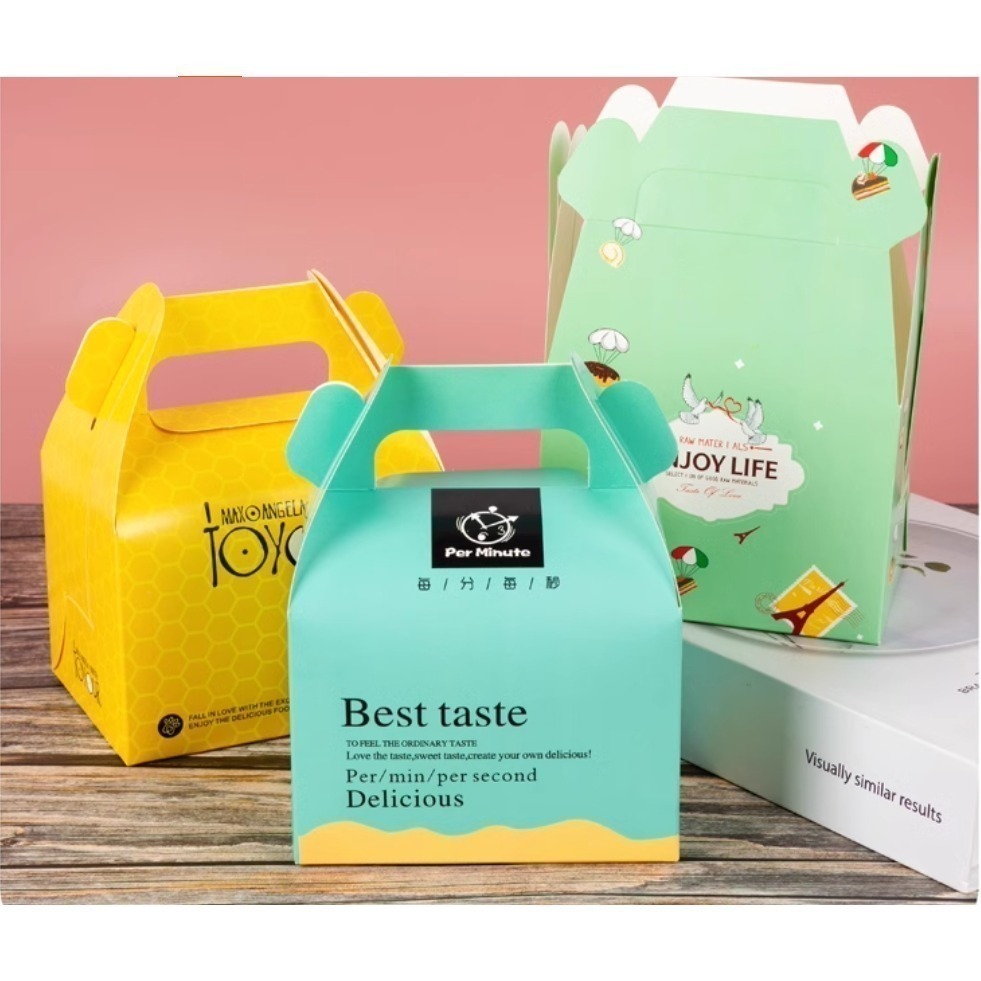 N瘋包裝 | 手提紙盒 餅乾盒 包裝盒 蛋糕盒 甜點包裝盒 食品包裝盒 包裝紙盒 糕點包裝盒 甜點盒 紙盒 蛋糕包裝盒-細節圖3