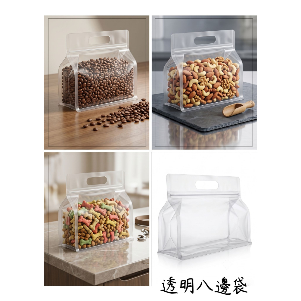 N瘋包裝 | 塑膠提袋 封口袋 八邊袋 夾鏈袋 餅乾袋  八邊包裝袋 手提八邊封 包裝立袋 食品包裝袋 分裝袋 保鮮袋-細節圖5