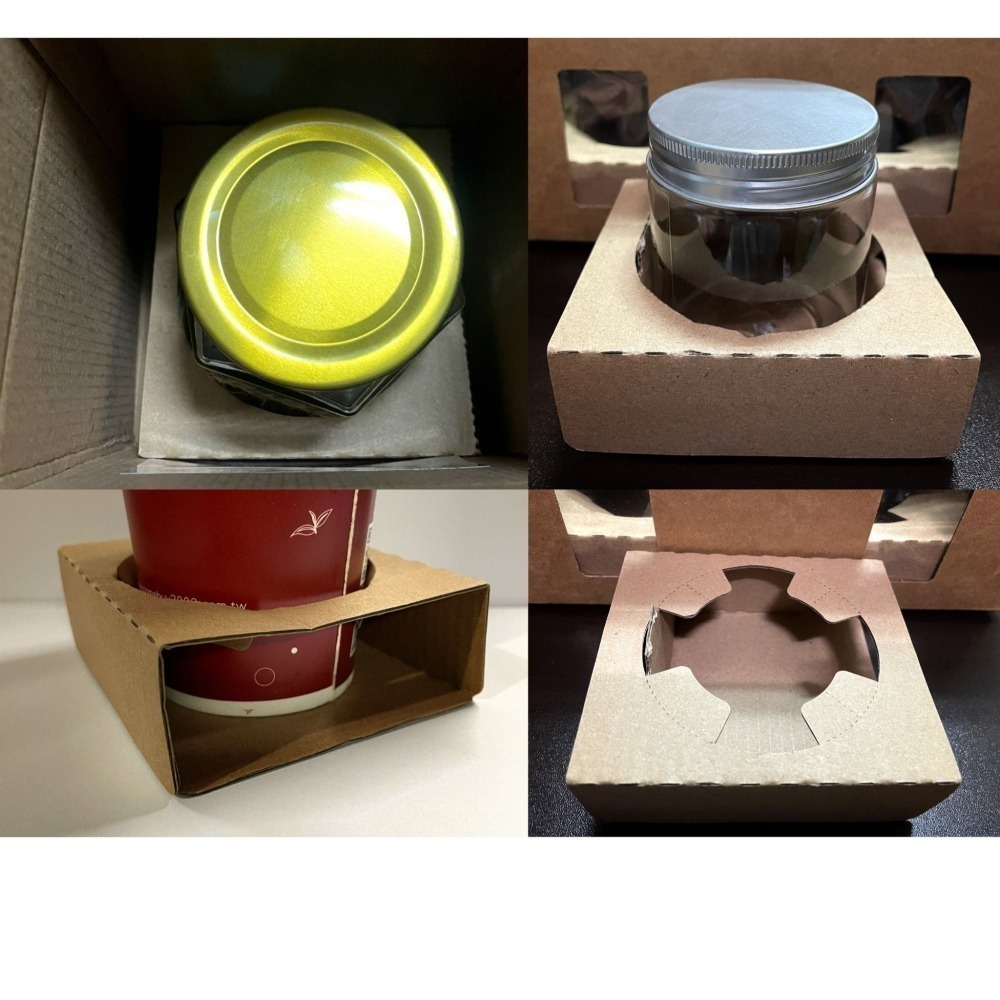 N瘋包裝 | 適用 孔徑50-80mm 飲料杯托 外送杯托 紙盒卡槽 紙杯托 咖啡杯托 外帶杯托 適用4號盒-細節圖6