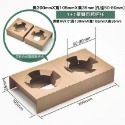 N瘋包裝 | 適用 孔徑50-80mm 飲料杯托 外送杯托 紙盒卡槽 紙杯托 咖啡杯托 外帶杯托 適用4號盒-規格圖10