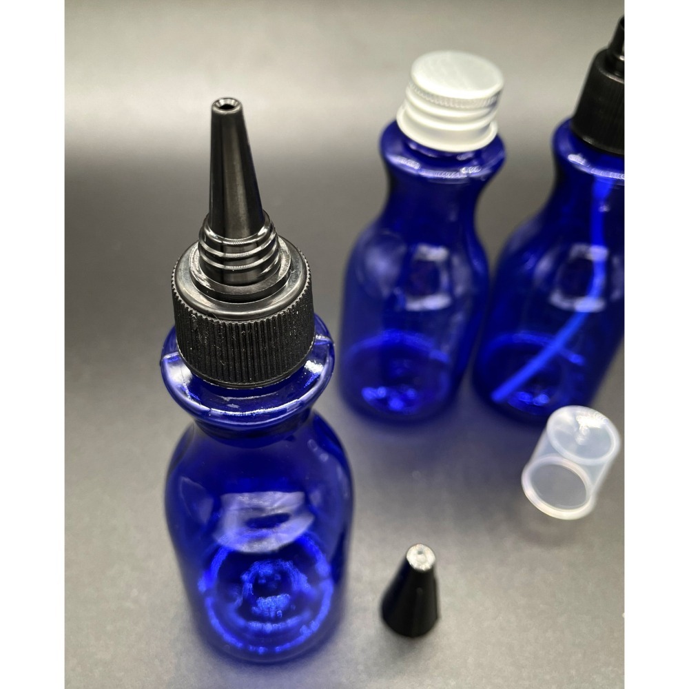 N瘋包裝 | 60ml 藍色瓶 尖嘴瓶 鋁蓋瓶 噴霧瓶 塑膠瓶 分裝瓶 小樣瓶 精油分裝瓶 鋁蓋瓶 試用瓶-細節圖5