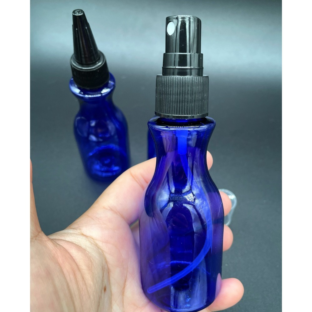N瘋包裝 | 60ml 藍色瓶 尖嘴瓶 鋁蓋瓶 噴霧瓶 塑膠瓶 分裝瓶 小樣瓶 精油分裝瓶 鋁蓋瓶 試用瓶-細節圖7