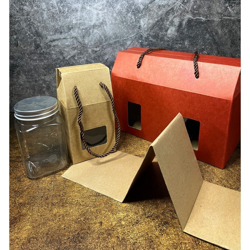 N瘋包裝 | 紙盒 開窗包裝盒 六角玻璃瓶 包裝盒 牛皮紙盒 餅乾盒 餅乾盒 塑膠罐 禮盒包裝 提盒 手提紙盒 玻璃瓶-細節圖3