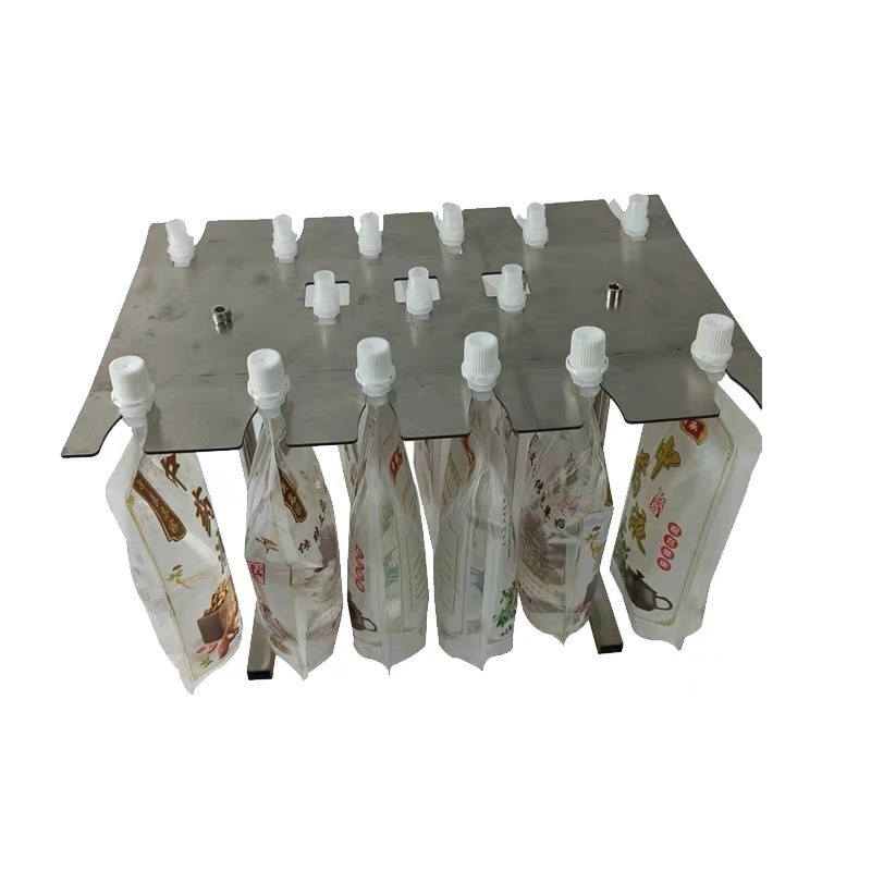 N瘋包裝 | 吸嘴袋灌裝架 不鏽鋼 0.86/1.5cm口徑適用 可掛15袋 家用商用飲料店專用 吸嘴袋固定架 灌裝工具-細節圖7