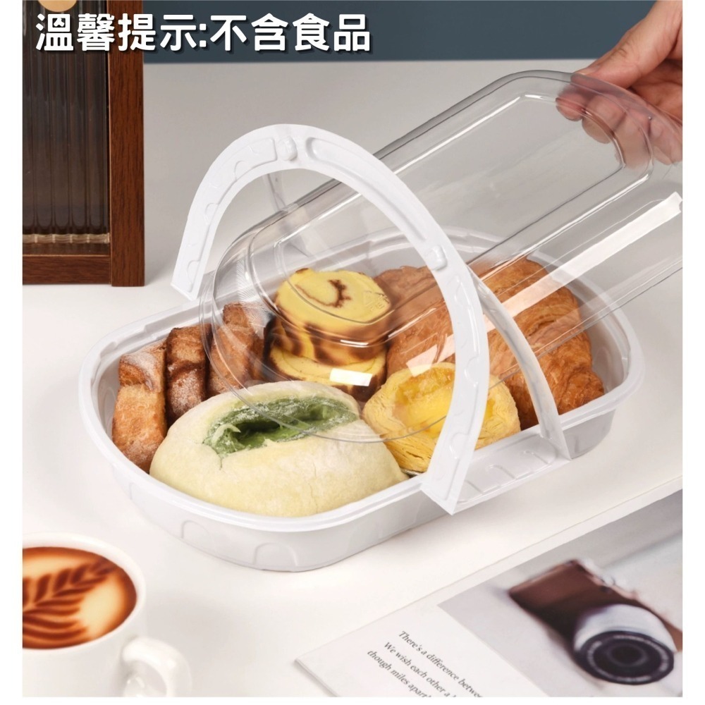N瘋包裝 20入手提野餐盒 附蓋餐盒 便攜餐盒 水果餐盒 塑膠餐盒 露營用品 戶外野餐盒 一次性餐盒 擺攤餐盒 打包餐盒-細節圖4
