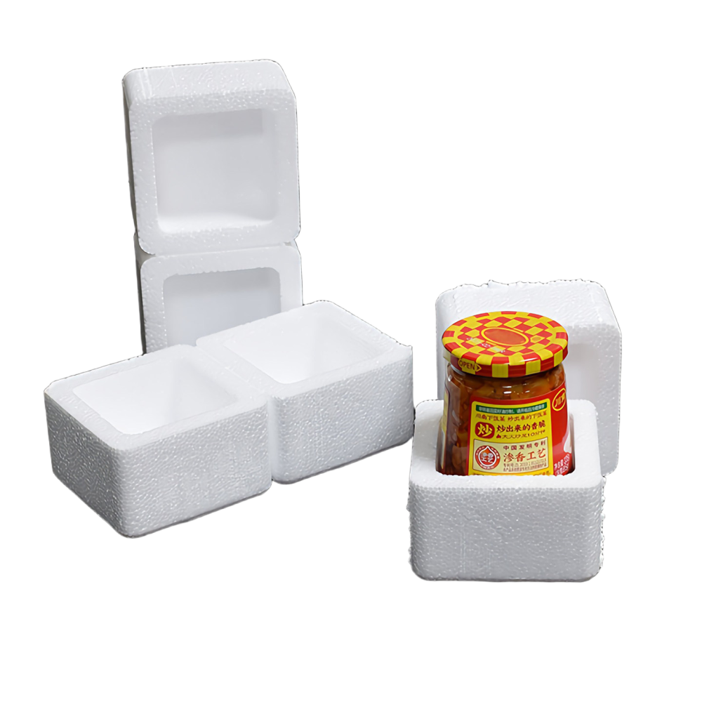 方形 小保麗龍盒 玻璃瓶防撞 包材 保溫盒 包裝盒 保冰盒 泡沫盒 紙箱防撞-細節圖4
