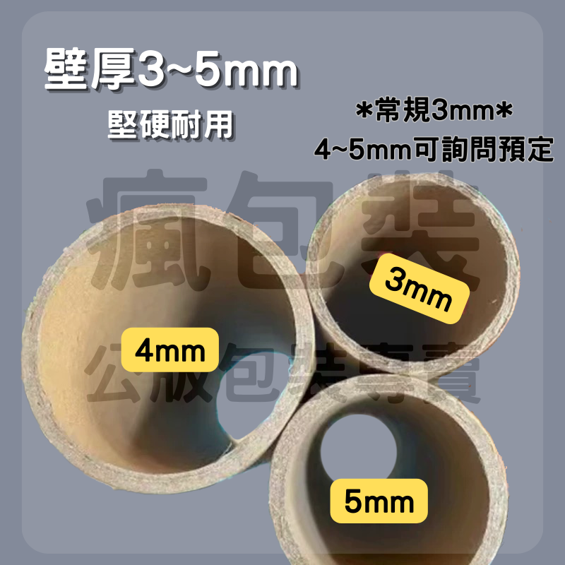 瘋包裝 40公分牛皮紙管 海報筒 附塑膠蓋 厚3mm 紙筒 捲筒 紙罐 牛皮紙捲 畫筒 海報收納 包材 收藏紙管 包裝-細節圖6