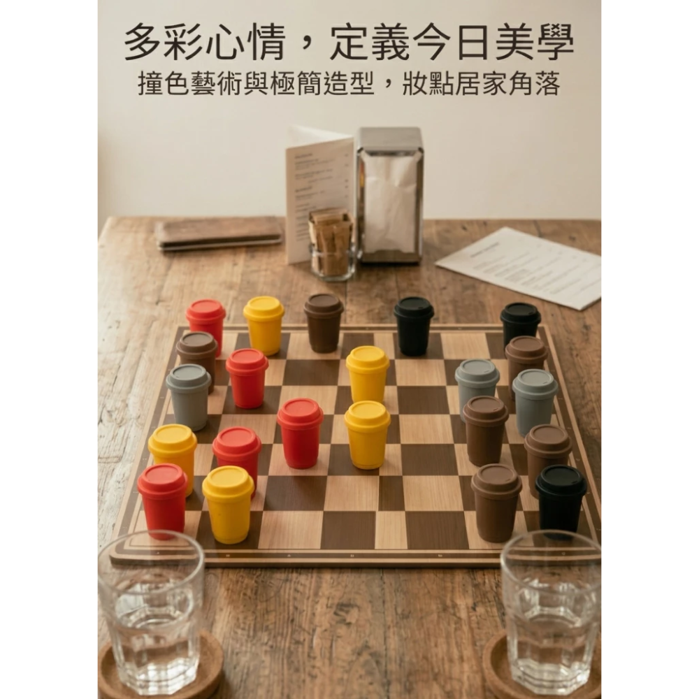 瘋包裝 迷你咖啡杯 5g分裝罐 咖啡愛好者必備小物 拇指大小迷你杯 粉末便攜 凍乾粉/薑黃粉/魚餌粉專用 隨身小罐-細節圖2