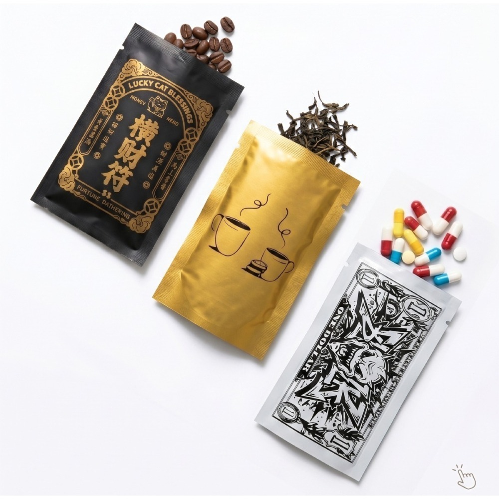 微客拓 | 5x8cm 鋁箔袋 鋁箔包裝袋 禮品袋 餅乾袋 糖果包裝 面膜袋 機封袋 包裝袋 分裝袋 盲袋 封口機-細節圖3