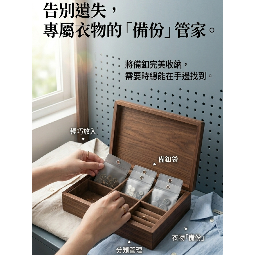 微客拓 | 4x6cm磨砂備釦袋-細節圖4