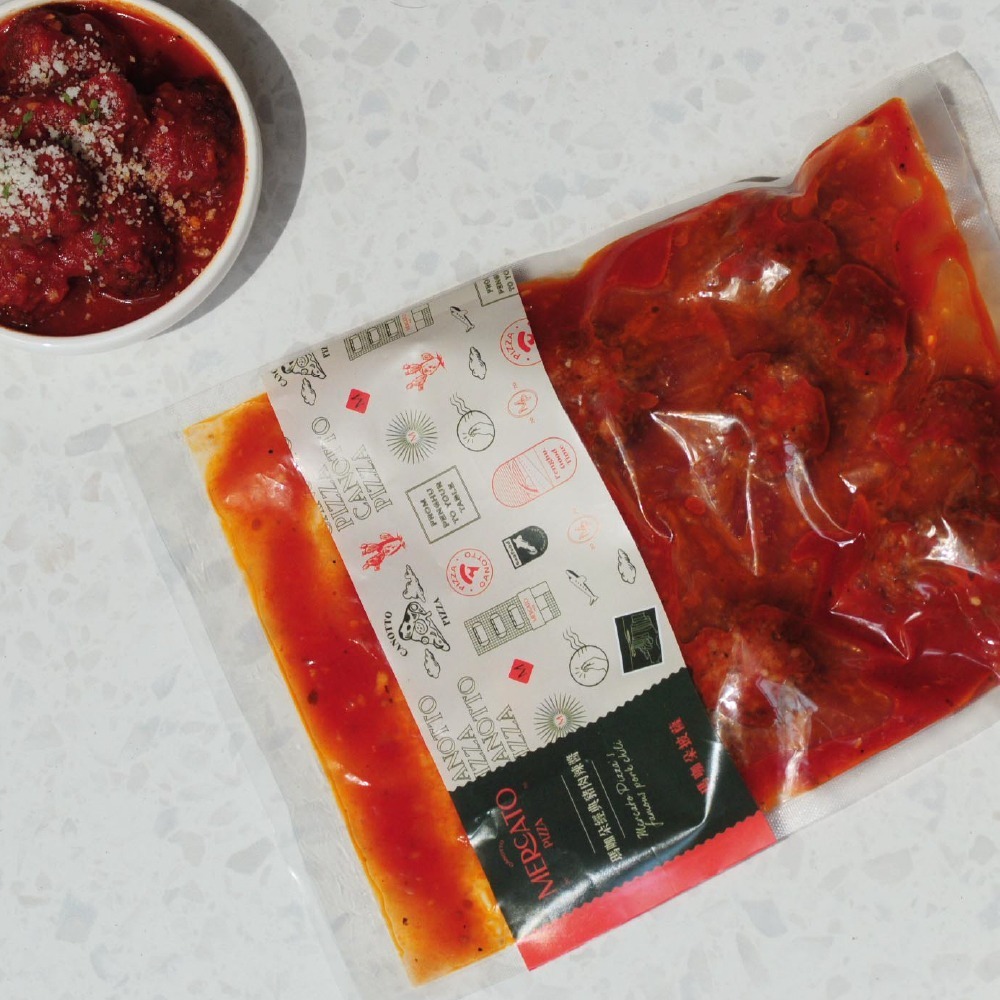 【瑪咖朵披薩】經典豬肉丸辣醬-細節圖5