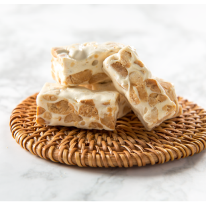 代購 北投伴手禮 巧裕樂 牛軋糖 在地三十年品牌 1990年 火山豆牛軋糖-細節圖4