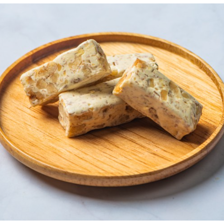 代購 北投伴手禮 巧裕樂 牛軋糖 在地三十年品牌 1990年 火山豆牛軋糖-細節圖9