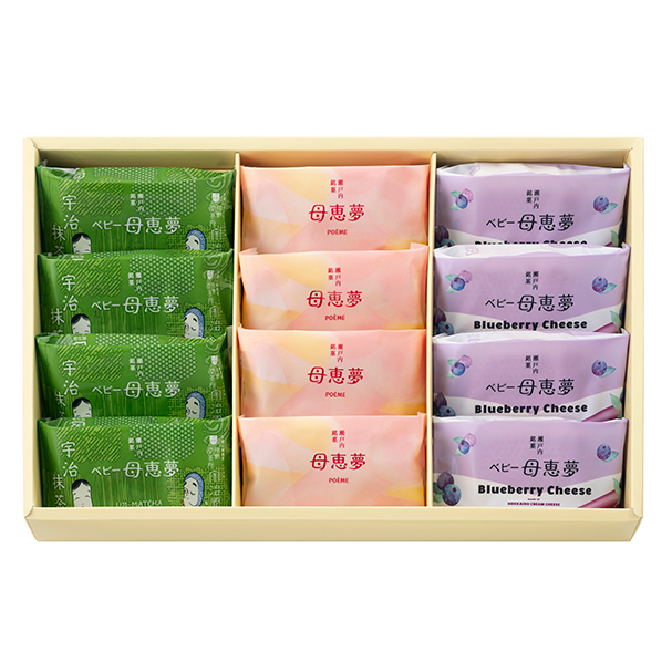 <期間限定預購>四國母惠夢-宇治抹茶/藍莓起司/春櫻6入/10入、藍莓派、母恵夢滑順熔岩巧克力6入、綜合12入、10入-細節圖8