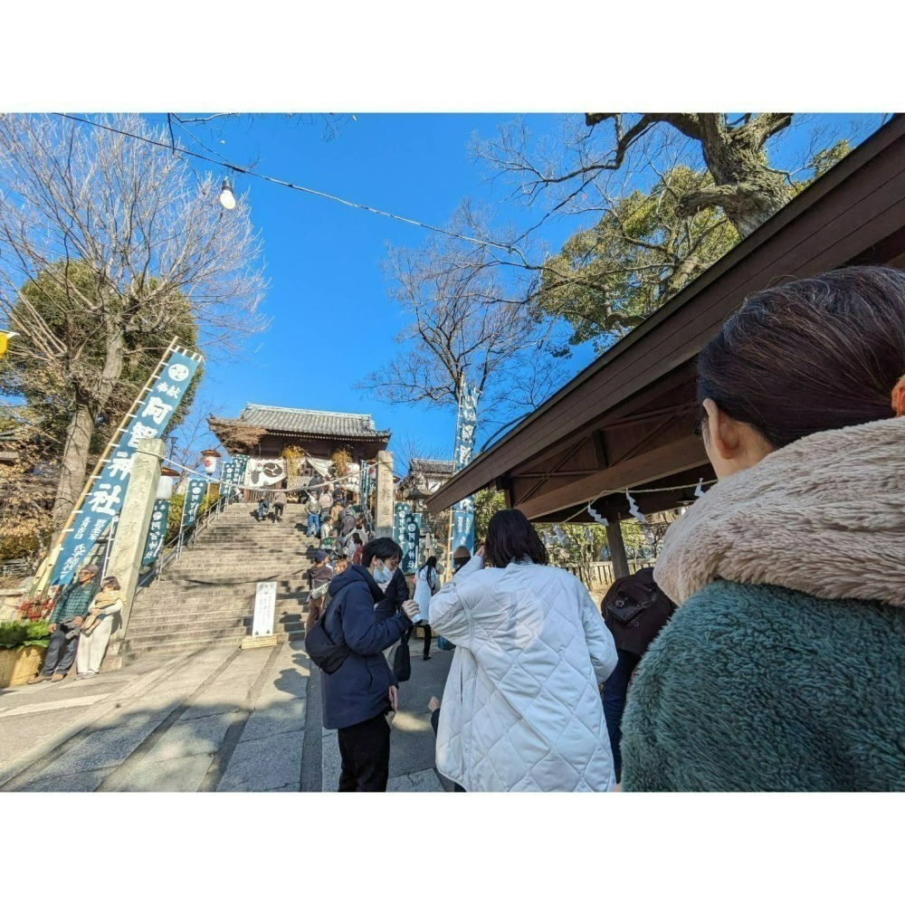 日本岡山倉敷總鎮守~阿智神社御守(花纏守/交通安全吸盤御守/車用交通安全守貼紙)-細節圖5