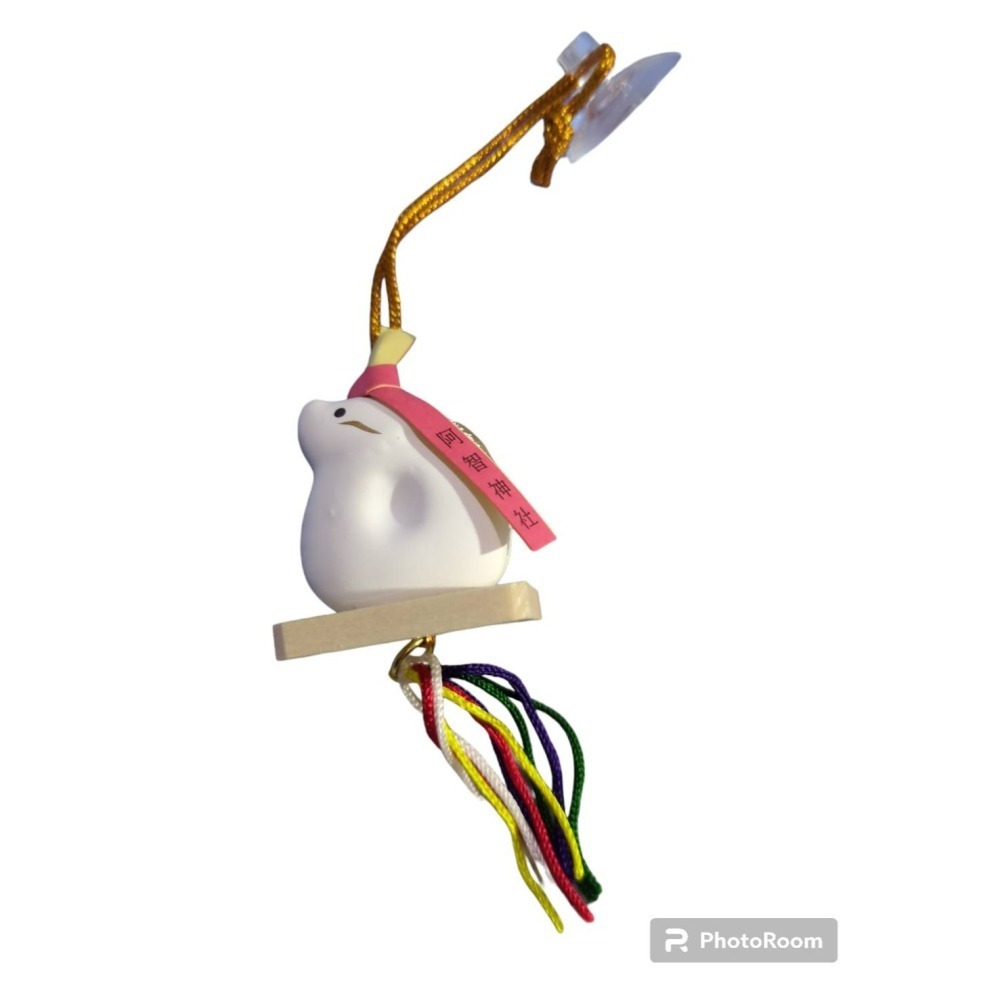 日本岡山倉敷總鎮守~阿智神社御守(花纏守/交通安全吸盤御守/車用交通安全守貼紙)-細節圖9